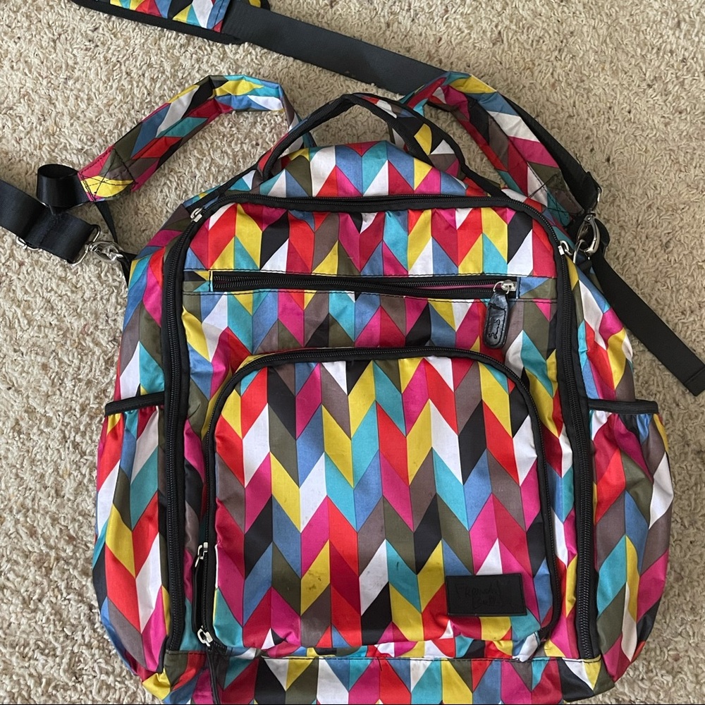 French Bull diaper bag.